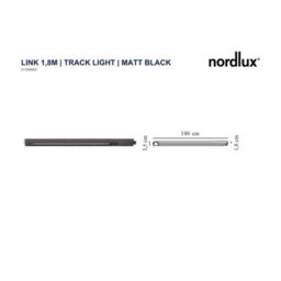 Nordlux Link Indoor Track Black Metal  Customizable - Mains Powered, Ip20 - thumbnail 3