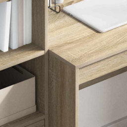 Walplus Desk Sonoma Oak 100 X 50 X 76 Cm Engineered Wood - thumbnail 4