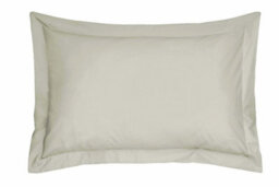 Smart Living Luxury 100% Egyptian Cotton Oxford Pillowcase Pair - Natural
