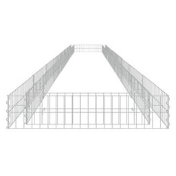 Berkfield Gabion Raised Bed Galvanised Steel 800X100X20 Cm - thumbnail 4