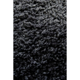 Melrose Super Soft Venus Shaggy Snuggly Plain Black Area Rug 160/230Cm - thumbnail 3