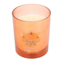 Pumpkin Pie Scented Candle - Autumn Wishes Gift - thumbnail 3