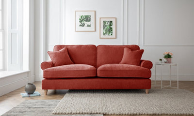 Lola 3 Seater Sofa Manhattan Apricot - image 1