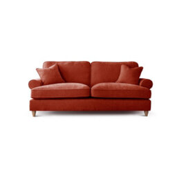 Lola 3 Seater Sofa Manhattan Apricot - thumbnail 2