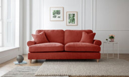 Lola 3 Seater Sofa Manhattan Apricot - thumbnail 1