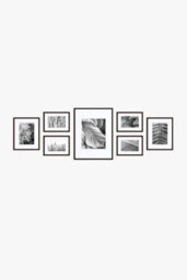 Nielsen Felicity 7 Piece Gallery Set, Black Aluminium - thumbnail 1