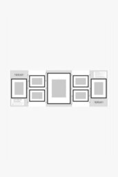 Nielsen Felicity 7 Piece Gallery Set, Black Aluminium - thumbnail 6