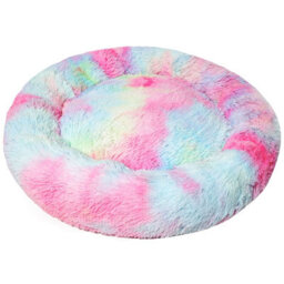Actiaspet Fluffy Pet Bed Donut Rainbow Xl - thumbnail 1