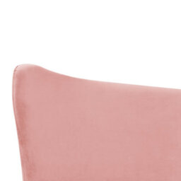 Beliani Bed Velvet Chaleix 160 X 200 Cm (Eu King Size) Peach Pink - thumbnail 7