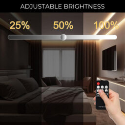 Wood Panel Co Cob Led Strip Lights 3000K 2M Dimmable, Cuttable And Flexible - thumbnail 6
