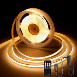 Wood Panel Co Cob Led Strip Lights 3000K 2M Dimmable, Cuttable And Flexible - thumbnail 1