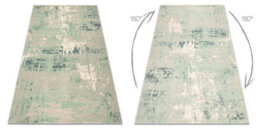 RugsX Wool Carpet Abby 486.13.la113 Osta Vintage, Modern Green Grey  200X300 Cm - thumbnail 3
