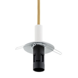 Luminosa Lighting Luminosa Almiros Globe Pendant Ceiling Light White-Brown (Marble Colour), Cream White, Gold Wire - thumbnail 4