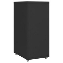 Vidaxl Mobile File Cabinet Black 28X41X69 Cm Metal - thumbnail 4