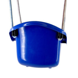 GEEZY The Magic Toy Shop Blue Swing Seat For Baby Children Toddler Outdoor Garden Rope Safety Safe Swing - thumbnail 2