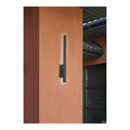 Luminosa Lighting Luminosa Tawa Modern Outdoor Modern Wall Lamp Anthracite 3000K Ip54 - Uk Stock - thumbnail 4