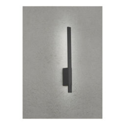 Luminosa Lighting Luminosa Tawa Modern Outdoor Modern Wall Lamp Anthracite 3000K Ip54 - Uk Stock - thumbnail 5