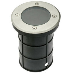 CGC Lighting Meadow - Cgc Four Round Large With Bulbs Stainless Steel Inground Or Decking Lights - thumbnail 2