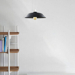 Black Metal Lamp Shades,36Cm Light Shade Lampshades For Ceiling Lights, Easy Fit Pendant Light Shades Ceiling For Living Room - thumbnail 3