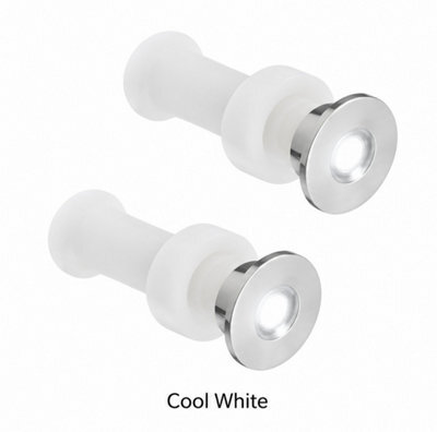 Sensio Specto Single Add-On Led 0.16W Round Plinth Light Warm White Se15091C0 - image 1