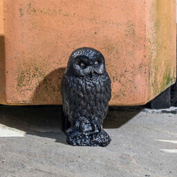 Jardinopia Bronze Owl Pot Feet Trio By Potty Feet - 3-Pack Poly Resin Pot Riser Set - thumbnail 2
