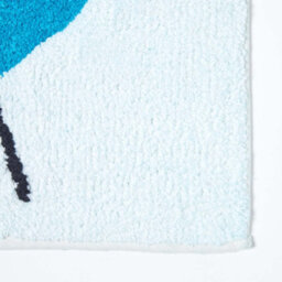 Homescapes Cotton Tufted  Blue Green Birds Pink Heart Kids Rug - thumbnail 2