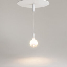 Luminosa Lighting Luminosa Nebula Modern 20Cm Globe Pendant Ceiling Light White 3000K 400Lm - thumbnail 2