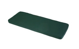 Glendale Garden & Leisure 3 Seater Bench Outdoor Garden Furniture Cushion (Pack Of 4) - L141 X W48 X H4 Cm - Forest Green