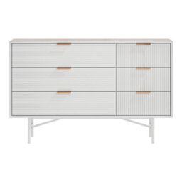 Living And Home Contemporary Wooden Sideboard Cabinet Sideboard Buffet Console Table W 1400 X D 400 X H 880 mm - thumbnail 4