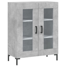 Berkfield Highboard Concrete Grey 69.5X34X180 Cm Engineered Wood - thumbnail 7