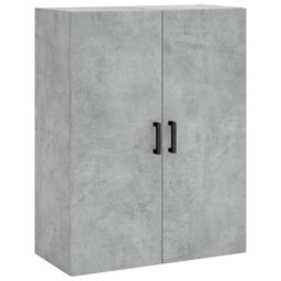 Berkfield Highboard Concrete Grey 69.5X34X180 Cm Engineered Wood - thumbnail 5