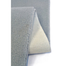 Melrose Plain Grey Anti Slip Washable Large Area Rug Mat 150/200Cm - thumbnail 4
