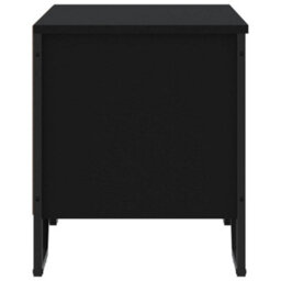 Berkfield Shoe Cabinet Black 90X38X45.5 Cm Engineered Wood - thumbnail 5