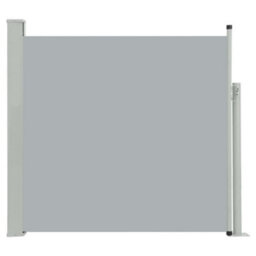 Berkfield Patio Retractable Side Awning 170X300 Cm Grey - thumbnail 2