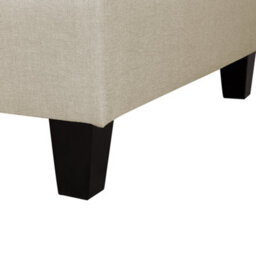 Beliani Traditional Ottoman Fevik Fabric Beige - thumbnail 7
