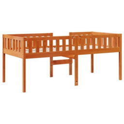 Berkfield Children's Bed Without Mattress Wax Brown 90X200 Cm Solid Wood Pine - thumbnail 7