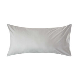 Homescapes Silver Grey Egyptian Cotton Housewife Pillowcase 200 Tc, King Size