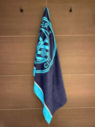 MAN CITY Manchester City Fc Badge 100% Cotton Towel - thumbnail 6