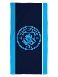 MAN CITY Manchester City Fc Badge 100% Cotton Towel - thumbnail 1