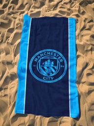 MAN CITY Manchester City Fc Badge 100% Cotton Towel - thumbnail 4
