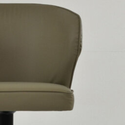Lakeland Furniture Hexham Taupe Faux Leather Gas Lift Base Bar Stool - thumbnail 7