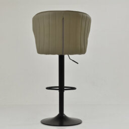 Lakeland Furniture Hexham Taupe Faux Leather Gas Lift Base Bar Stool - thumbnail 6