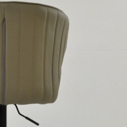 Lakeland Furniture Hexham Taupe Faux Leather Gas Lift Base Bar Stool - thumbnail 8