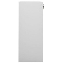Berkfield Office Cabinet Light Grey 90X40X102 Cm Steel - thumbnail 3