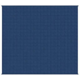 Walplus Weighted Blanket Blue 220X235 Cm King 15 Kg Fabric - thumbnail 3