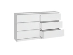 M6 140 Malwa Large Chest Of Drawers White - thumbnail 1