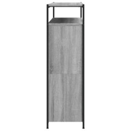 Walplus Shoe Cabinet With 4 Flip-Drawers Grey Sonoma 100X34X112 Cm - thumbnail 7