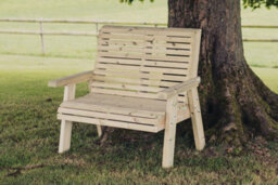 Churnet Valley Garden Furniture Ltd Churnet Valley Garden Furniture Ergo 2 Seat Bench - thumbnail 2