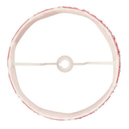Loops Handcrafted 40Cm Coral Pink Tapered Lamp Shade With Elegant Pleated Design - thumbnail 4