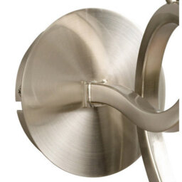 Luminosa Lighting Luminosa Alaska Wall Lamp Switched 1 Light L1/sgu10, Satin Nickel - thumbnail 3